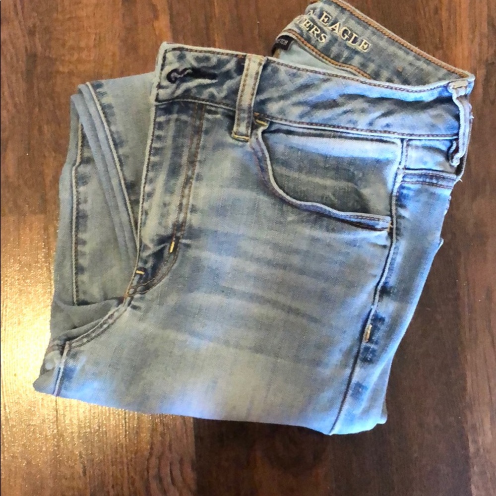 American eagle hi rise jegging